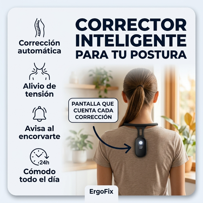 Corrector de Postura con Microvibración